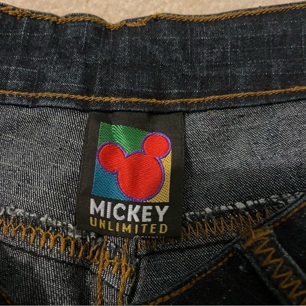 Vintage 90’s Mickey unlimited bootcut jeans-size 27 like new - Picture 9 of 12